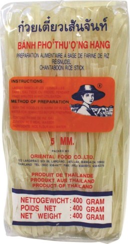 MAKARON (TAJSKI RYŻOWY) INSTANT (5 mm) 400 g - FARMER FARMER (makarony tajskie ryżowe)