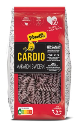 MAKARON (WIELOZBOŻOWY CZARNY) CARDIO ŚWIDERKI 250 g - NOVELLE NOVELLE (makarony, tortellini)