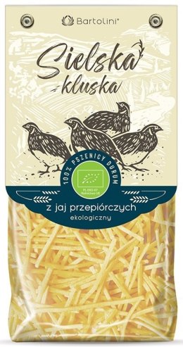MAKARON (Z JAJ PRZEPIÓRCZYCH) KRAJANKA BIO 250 g - BARTOLINI (SIELSKA KLUSKA) BARTOLINI (makarony)