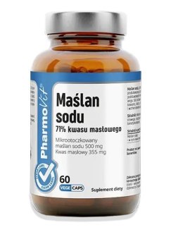 MAŚLAN SODU BEZGLUTENOWY 60 KAPSUŁEK - PHARMOVIT (CLEAN LABEL) PHARMOVIT (suplementy diety)