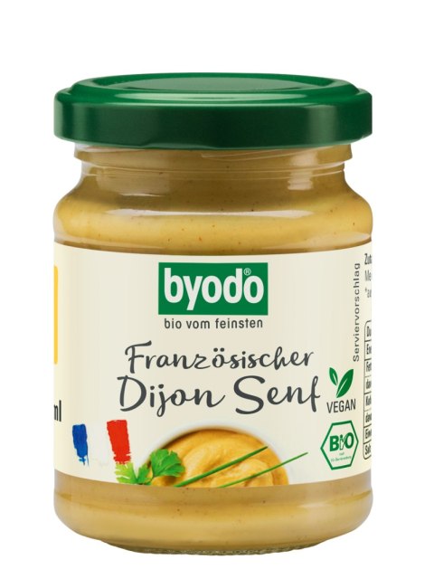 MUSZTARDA DIJON BEZGLUTENOWA BIO 125 ml - BYODO BYODO (sosy, majonezy, musztardy) MUSZTARDA DIJON BEZGLUTENOWA BIO 125 ml - BYODO BYODO (sosy, majonezy, musztardy)
