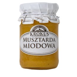 MUSZTARDA MIODOWA 185 g - KROKUS KROKUS (przetwory owocowe i warzywne)