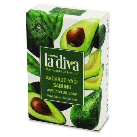 MYDŁO W KOSTCE AWOKADO 100 g - LA DIVA LA DIVA (mydła) MYDŁO W KOSTCE AWOKADO 100 g - LA DIVA LA DIVA (mydła)