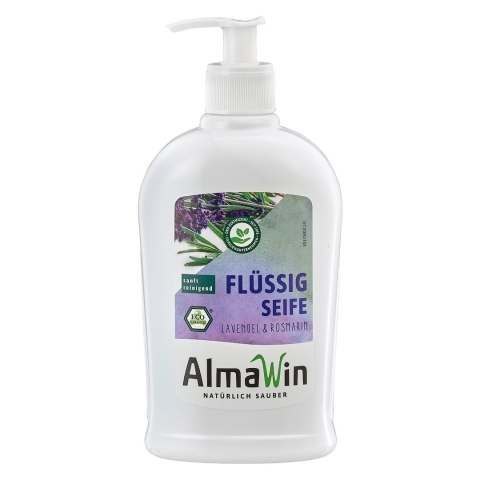 MYDŁO W PŁYNIE LAWENDA I ROZMARYN ECO 500 ml - ALMAWIN ALMAWIN (środki czystości) MYDŁO W PŁYNIE LAWENDA I ROZMARYN ECO 500 ml - ALMAWIN ALMAWIN (środki czystości)
