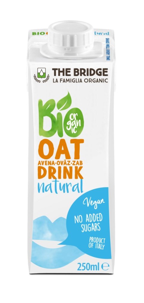 NAPÓJ OWSIANY NATURALNY BEZ DODATKU CUKRÓW BIO 250 ml - THE BRIDGE THE BRIDGE (napoje i desery roślinne) NAPÓJ OWSIANY NATURALNY BEZ DODATKU CUKRÓW BIO 250 ml - THE BRIDGE THE BRIDGE (napoje i desery roślinne)