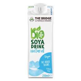 NAPÓJ SOJOWY NATURALNY BEZ DODATKU CUKRÓW BEZGLUTENOWY BIO 250 ml - THE BRIDGE THE BRIDGE (napoje i desery roślinne)