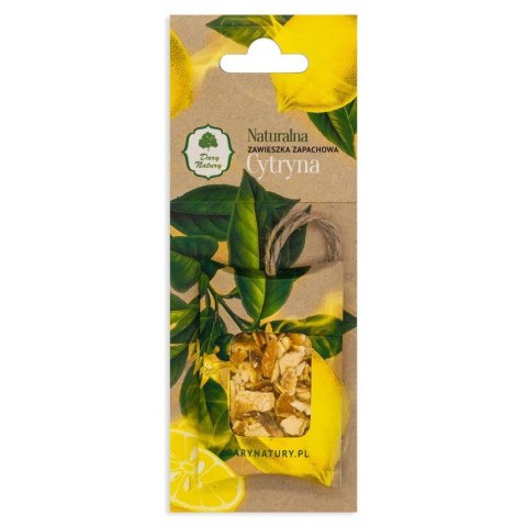NATURALNA ZAWIESZKA ZAPACHOWA CYTRYNA 1 szt. - DARY NATURY DARY NATURY - non food NATURALNA ZAWIESZKA ZAPACHOWA CYTRYNA 1 szt. - DARY NATURY DARY NATURY - non food