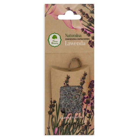 NATURALNA ZAWIESZKA ZAPACHOWA LAWENDA 1 szt. - DARY NATURY DARY NATURY - non food NATURALNA ZAWIESZKA ZAPACHOWA LAWENDA 1 szt. - DARY NATURY DARY NATURY - non food