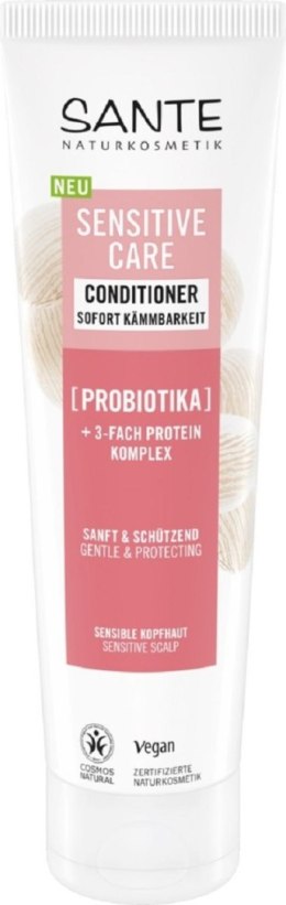 ODŻYWKA DELIKATNA DO WRAŻLIWEJ SKÓRY GŁOWY PROBIOTYK I POTRÓJNY KOMPLEKS PROTEINOWY ECO 150 ml - SANTE SANTE (kosmetyki)