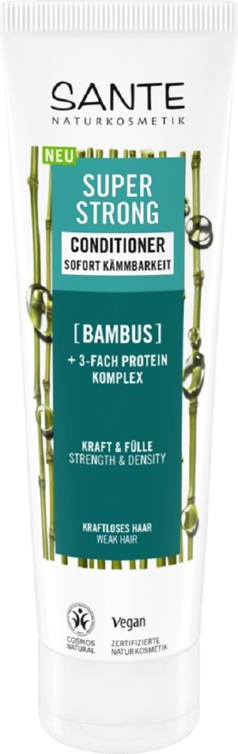 ODŻYWKA WZMACNIAJĄCA DO WŁOSÓW SŁABYCH I ŁAMLIWYCH BAMBUS I POTRÓJNY KOMPLEKS PROTEINOWY ECO 150 ml - SANTE SANTE (kosmetyki) ODŻYWKA WZMACNIAJĄCA DO WŁOSÓW SŁABYCH I ŁAMLIWYCH BAMBUS I POTRÓJNY KOMPLEKS PROTEINOWY ECO 150 ml - SANTE SANTE (kosmetyki)