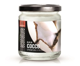 OLEJ KOKOSOWY VIRGIN BIO 217 ml - BORDONI (ECONATURE) BORDONI (oleje, oliwy)