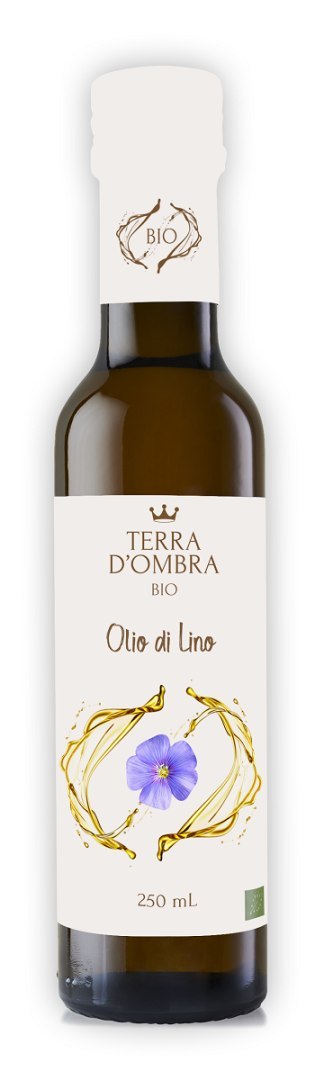 OLEJ LNIANY TŁOCZONY NA ZIMNO BIO 250 ml - TERRA D'OMBRA TERRA D'OMBRA (oliwy i oleje) OLEJ LNIANY TŁOCZONY NA ZIMNO BIO 250 ml - TERRA D'OMBRA TERRA D'OMBRA (oliwy i oleje)