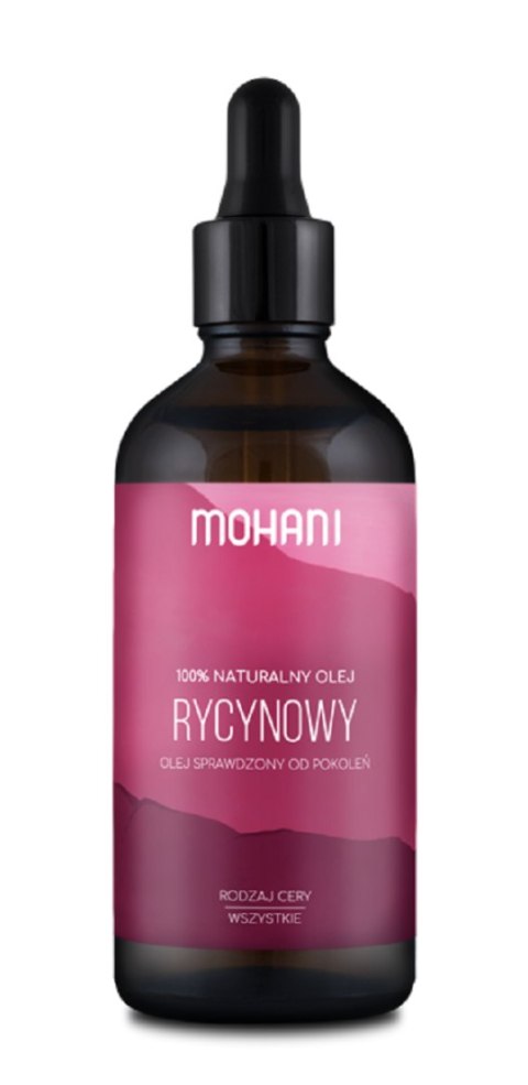 OLEJ RYCYNOWY KOSMETYCZNY 100 ml - MOHANI MOHANI (kosmetyki) OLEJ RYCYNOWY KOSMETYCZNY 100 ml - MOHANI MOHANI (kosmetyki)
