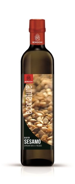 OLEJ SEZAMOWY TŁOCZONY NA ZIMNO BIO 500 ml - BORDONI (ECONATURE) BORDONI (oleje, oliwy)