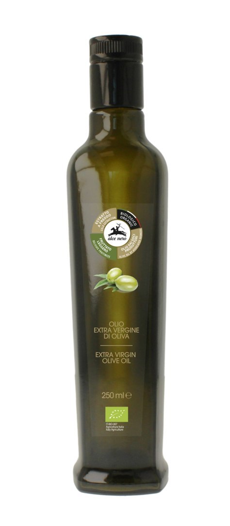 OLIWA Z OLIWEK EXTRA VIRGIN BIO 250 ml - ALCE NERO ALCE NERO (włoskie produkty) OLIWA Z OLIWEK EXTRA VIRGIN BIO 250 ml - ALCE NERO ALCE NERO (włoskie produkty)