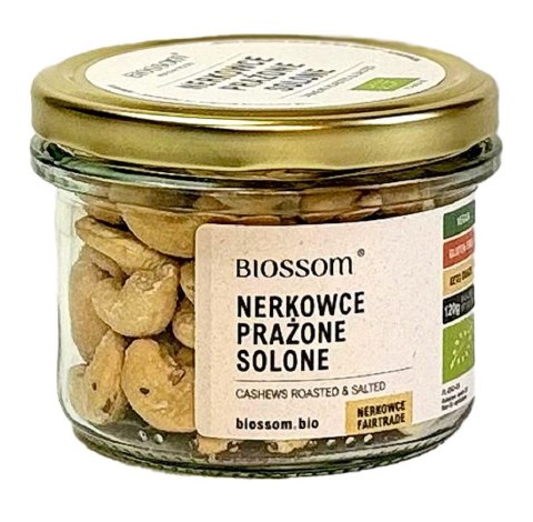 ORZECHY NERKOWCA PRAŻONE I SOLONE FAIR TRADE BEZGLUTENOWE BIO 120 g - BIOSSOM BIOSSOM (przekąski) ORZECHY NERKOWCA PRAŻONE I SOLONE FAIR TRADE BEZGLUTENOWE BIO 120 g - BIOSSOM BIOSSOM (przekąski)
