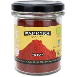 PAPRYKA SŁODKA MIELONA BEZGLUTENOWA BIO 85 g - PIĘĆ PRZEMIAN PIĘĆ PRZEMIAN (produkty spożywcze)