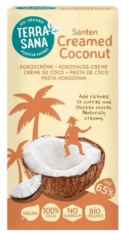 PASTA KOKOSOWA BIO 200 g - TERRASANA TERRASANA (kremy, makarony, sosy sojowe, inne)