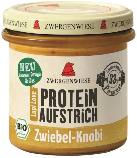 PASTA PROTEINOWA Z CEBULĄ I CZOSNKIEM BEZGLUTENOWA BIO 135 g - ZWERGENWIESE ZWERGENWIESE (pasty, musy, sosy) PASTA PROTEINOWA Z CEBULĄ I CZOSNKIEM BEZGLUTENOWA BIO 135 g - ZWERGENWIESE ZWERGENWIESE (pasty, musy, sosy)