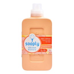 PŁYN DO ZMIĘKCZANIA TKANIN DRZEWO SANDAŁOWE - BRZOSKWINIA ECO 750 ml (30 PRAŃ) - SOAPLY SOAPLY (kosmetyki, środki czystości)