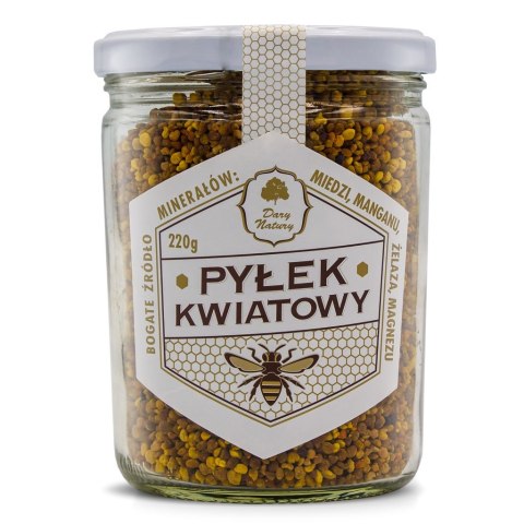 PYŁEK KWIATOWY (PSZCZELI) 220 g - DARY NATURY DARY NATURY - inne PYŁEK KWIATOWY (PSZCZELI) 220 g - DARY NATURY DARY NATURY - inne