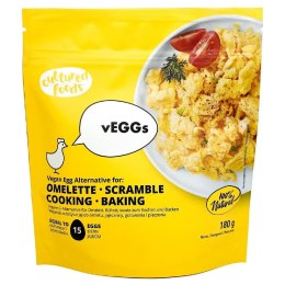 ROŚLINNY ZAMIENNIK JAJ DO JAJECZNICY, OMLETU, QUICHE I INNYCH DAŃ JAJECZNYCH BEZGLUTENOWY 180 g - CULTURED FOODS CULTURED FOODS (zamienniki wegańskie)