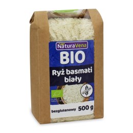 RYŻ BASMATI BIAŁY BEZGLUTENOWY BIO 500 g - NATURAVENA NATURAVENA BIO