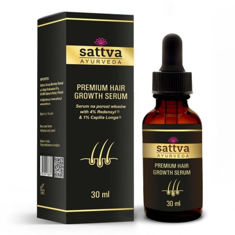 SERUM NA POROST WŁOSÓW 30 ml - SATTVA (AYURVEDA) SATTVA (kadzidła, kosmetyki) SERUM NA POROST WŁOSÓW 30 ml - SATTVA (AYURVEDA) SATTVA (kadzidła, kosmetyki)