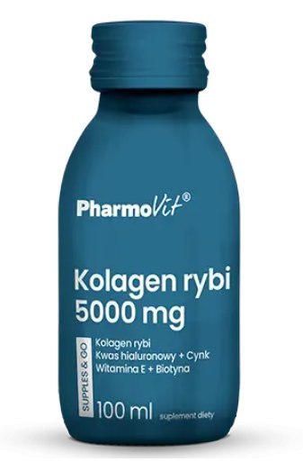 SHOT KOLAGEN RYBI (5000 mg) BEZGLUTENOWY 100 ml - PHARMOVIT (SUPPLES & GO) PHARMOVIT (suplementy diety) SHOT KOLAGEN RYBI (5000 mg) BEZGLUTENOWY 100 ml - PHARMOVIT (SUPPLES & GO) PHARMOVIT (suplementy diety)