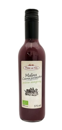 SOK PRZECIEROWY NFC MALINA - CZARNA PORZECZKA BIO 375 ml - PROSTO ZE WSI PROSTO ZE WSI (soki przecierowe)