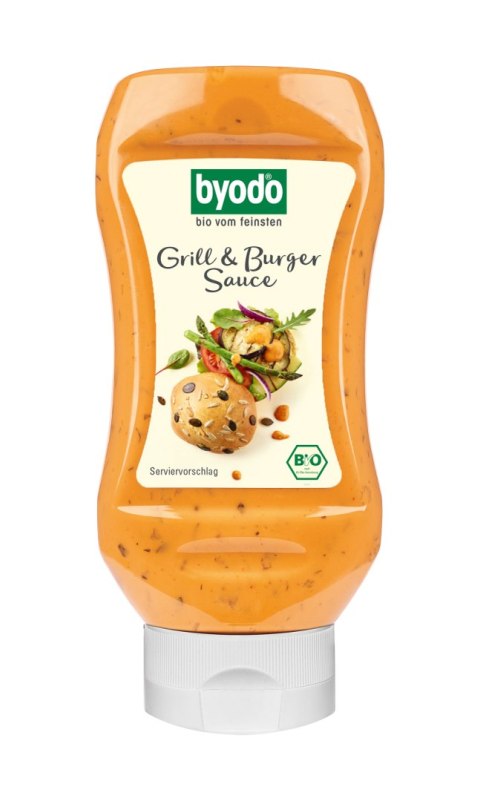 SOS GRILL & BURGER BEZGLUTENOWY BIO 300 ml - BYODO BYODO (sosy, majonezy, musztardy) SOS GRILL & BURGER BEZGLUTENOWY BIO 300 ml - BYODO BYODO (sosy, majonezy, musztardy)