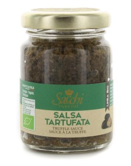 SOS PIECZARKOWY Z CZARNĄ TRUFLĄ LETNIĄ BIO 80 g - SACCHI TARTUFI SACCHI TARTUFI (pasty, sosy, oliwy truflowe)