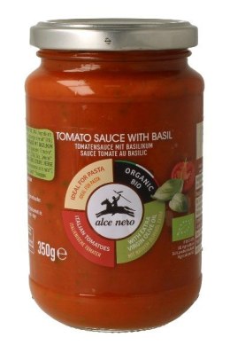 SOS POMIDOROWY Z BAZYLIĄ BIO 350 g - ALCE NERO ALCE NERO (włoskie produkty)