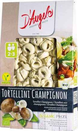 TORTELLINI Z PIECZARKAMI BIO 250 g - D`ANGELO D'ANGELO (ravioli, tortellini)
