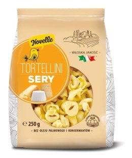 TORTELLINI Z SEREM 250 g - NOVELLE NOVELLE (makarony, tortellini)