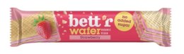 WAFELEK Z KREMEM ORZECHOWO - TRUSKAWKOWYM BEZ DODATKU CUKRÓW BIO 30 g - BETT'R BETT'R (smoothie, kremy, praliny)