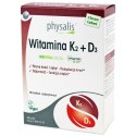 WITAMINA K2 + D3 60 TABLETEK - PHYSALIS PHYSALIS (olejki eteryczne, suplementy)