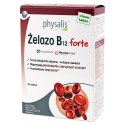 ŻELAZO + WITAMINA B12 FORTE 45 TABLETEK - PHYSALIS PHYSALIS (olejki eteryczne, suplementy)