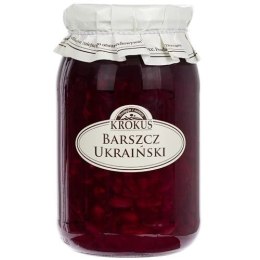 ZUPA BARSZCZ UKRAIŃSKI BEZGLUTENOWY 810 g - KROKUS KROKUS (przetwory owocowe i warzywne)