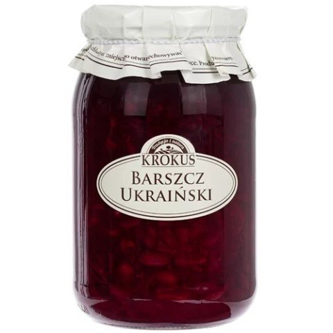 ZUPA BARSZCZ UKRAIŃSKI BEZGLUTENOWY 810 g - KROKUS KROKUS (przetwory owocowe i warzywne) ZUPA BARSZCZ UKRAIŃSKI BEZGLUTENOWY 810 g - KROKUS KROKUS (przetwory owocowe i warzywne)