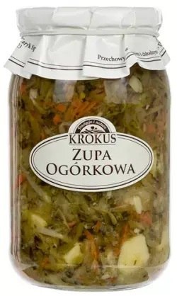 ZUPA OGÓRKOWA BEZGLUTENOWA 810 g - KROKUS KROKUS (przetwory owocowe i warzywne)