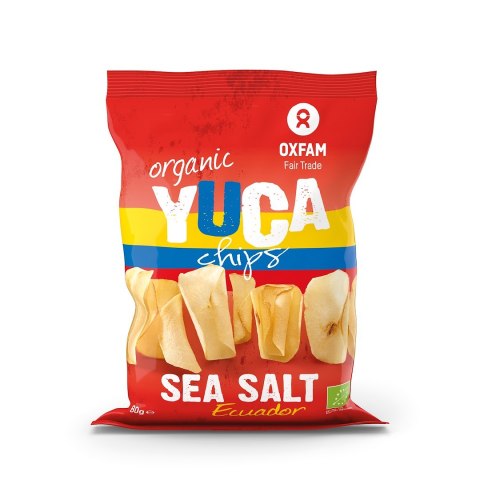 CHIPSY Z MANIOKU Z SOLĄ MORSKĄ FAIR TRADE BIO 60 g - OXFAM OXFAM FAIR TRADE (FT) (kawy i inne produkty FT) CHIPSY Z MANIOKU Z SOLĄ MORSKĄ FAIR TRADE BIO 60 g - OXFAM OXFAM FAIR TRADE (FT) (kawy i inne produkty FT)