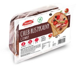 CHLEB RUSTYKALNY CIEMNY BEZGLUTENOWY 235 g - INCOLA INCOLA (bezglutenowe pieczywo i wafle)