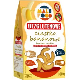 CIASTKA BANANOWE BEZ CUKRU BEZGLUTENOWE 100 g - MALU FOOD MALU FOOD (ciastka)
