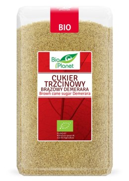CUKIER TRZCINOWY DEMERARA BIO 1 kg - BIO PLANET BIO PLANET - seria CZERWONA (cukry, syropy)