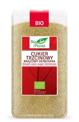 CUKIER TRZCINOWY DEMERARA BIO 500 g - BIO PLANET BIO PLANET - seria CZERWONA (cukry, syropy)