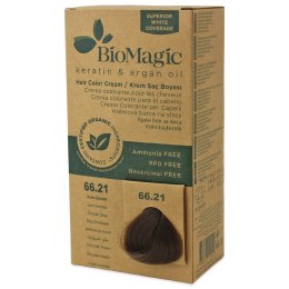 FARBA DO WŁOSÓW MROŹNA CZEKOLADA (66.21) 250 g - BIOMAGIC BIOMAGIC (farby do włosów)