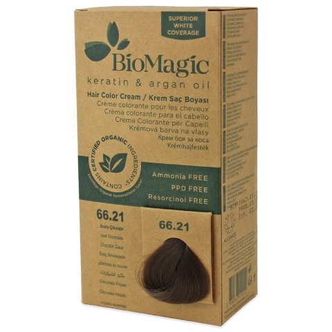 FARBA DO WŁOSÓW MROŹNA CZEKOLADA (66.21) 250 g - BIOMAGIC BIOMAGIC (farby do włosów) FARBA DO WŁOSÓW MROŹNA CZEKOLADA (66.21) 250 g - BIOMAGIC BIOMAGIC (farby do włosów)