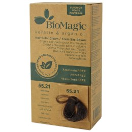 FARBA DO WŁOSÓW MROŹNY BRĄZ (55.21) 250 g - BIOMAGIC BIOMAGIC (farby do włosów)
