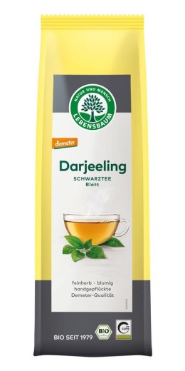 HERBATA CZARNA DARJEELING LIŚCIASTA DEMETER BIO 75 g - LEBENSBAUM LEBENSBAUM (przyprawy, herbaty, kawy)
